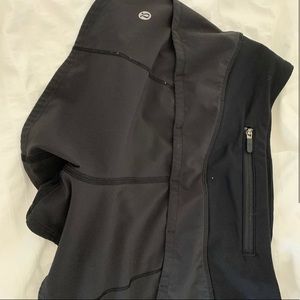 Black lululemon shorts
